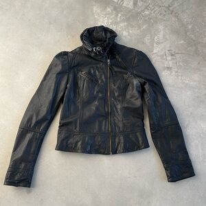All Saints Leather Jacket size 6